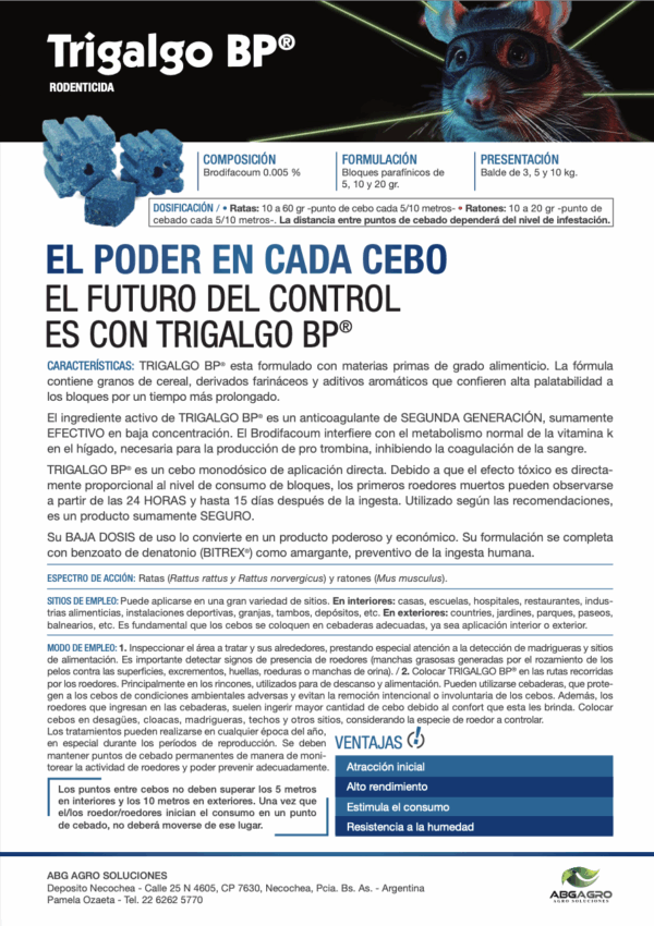 TRIGALGO BP - RODENTICIDA - Image 5