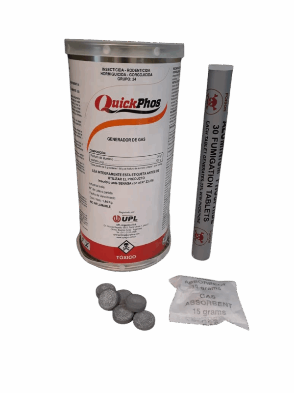 QUICKPHOS FOSFURO DE ALUMINIO UPL - LATA