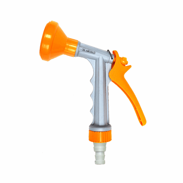 PISTOLA DE RIEGO TIPO LLUVIA CON ACOPLE ESPIGA